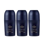 Kit Desodorante Antitranspirante Roll-On Natura Homem Dom (3 unidades)