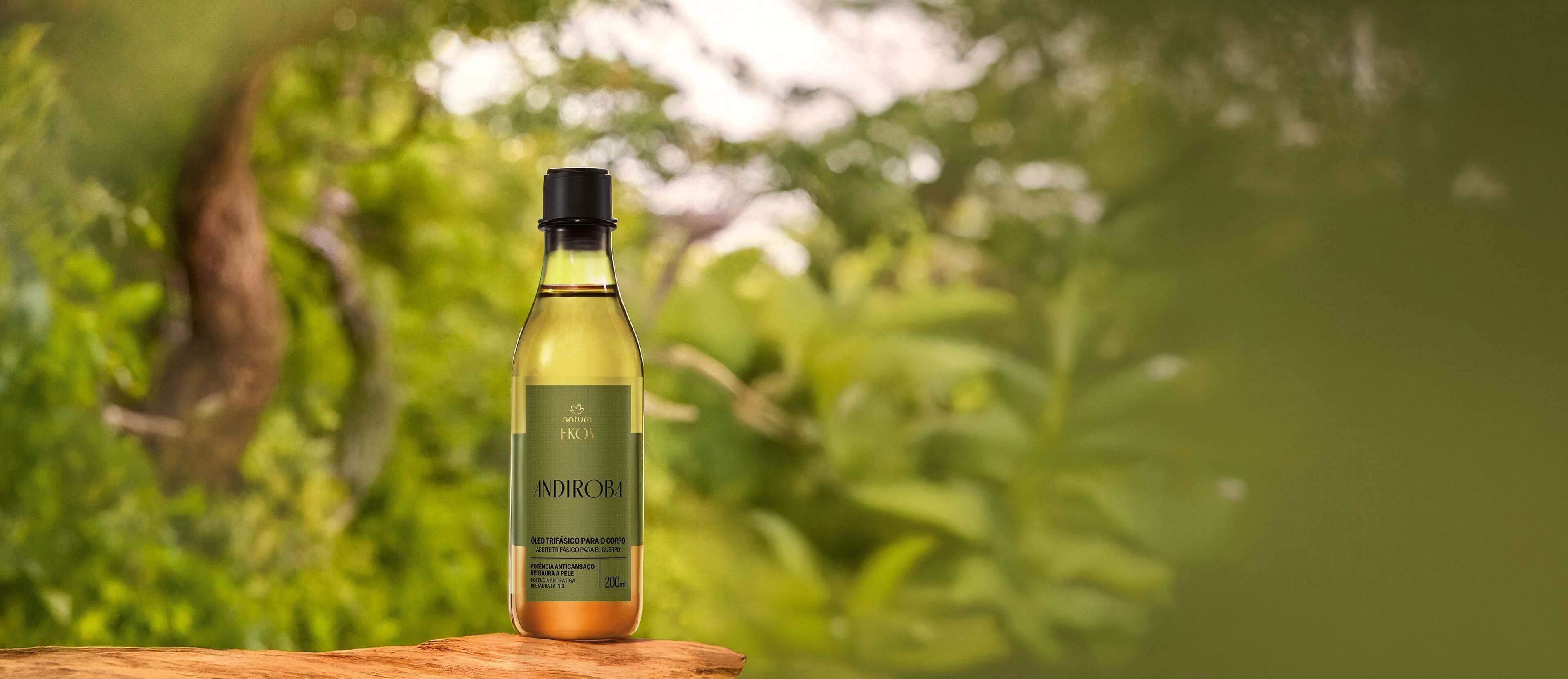 Óleo Trifásico Desodorante Corporal Ekos Andiroba