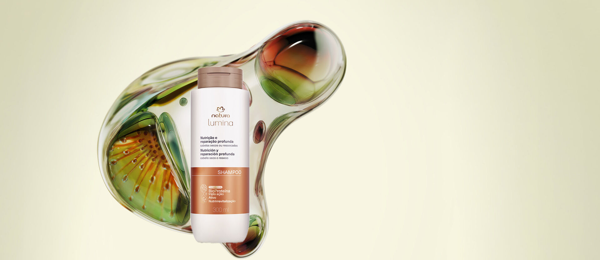 Shampoo para Nutrição e Reparação Profunda