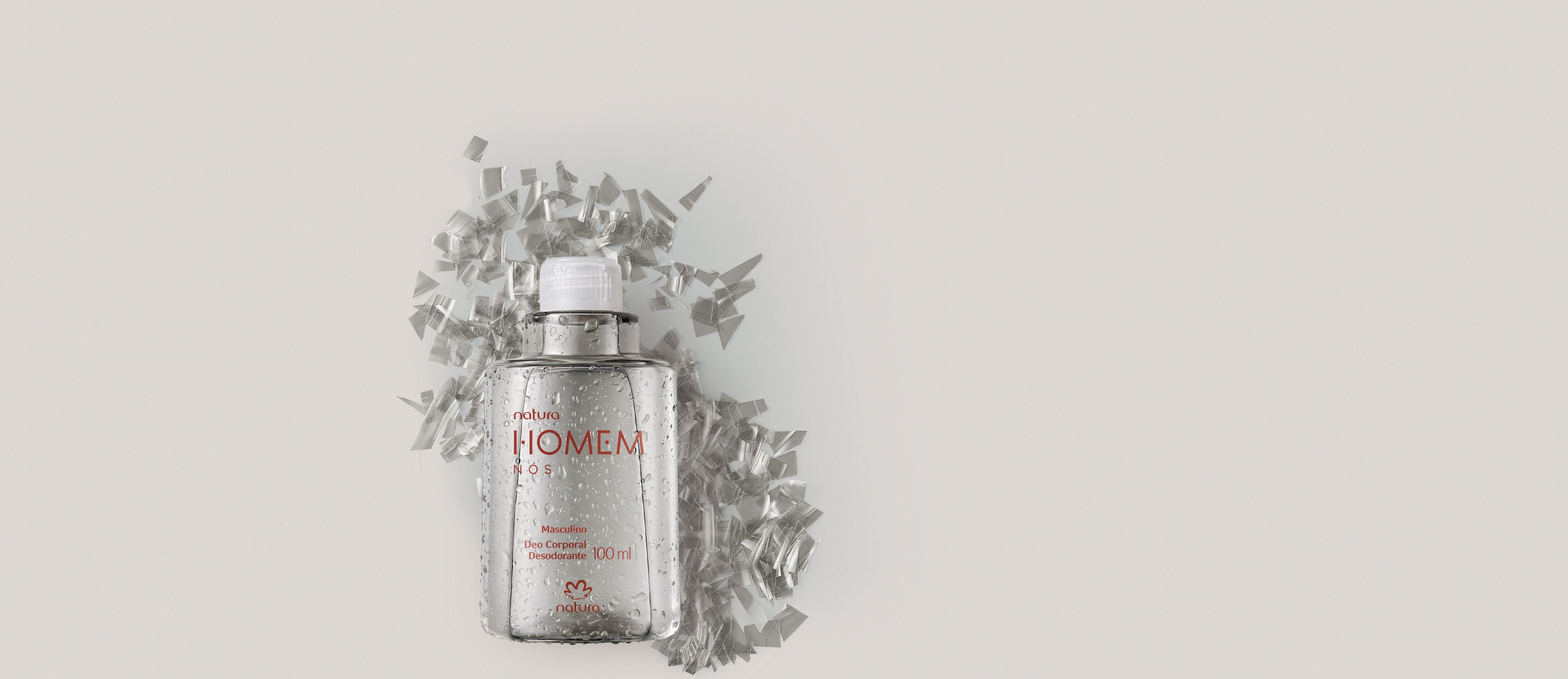 Refil Desodorante Corporal Natura Homem Nós 100 ml