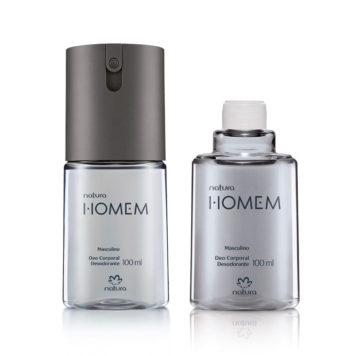 Kit Desodorante Corporal Natura Homem com Refil