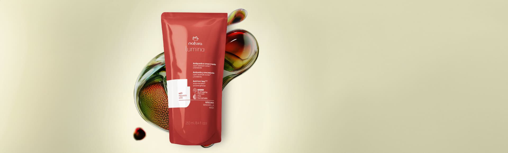 Refil Máscara Antiquebra para Antiqueda e Crescimento