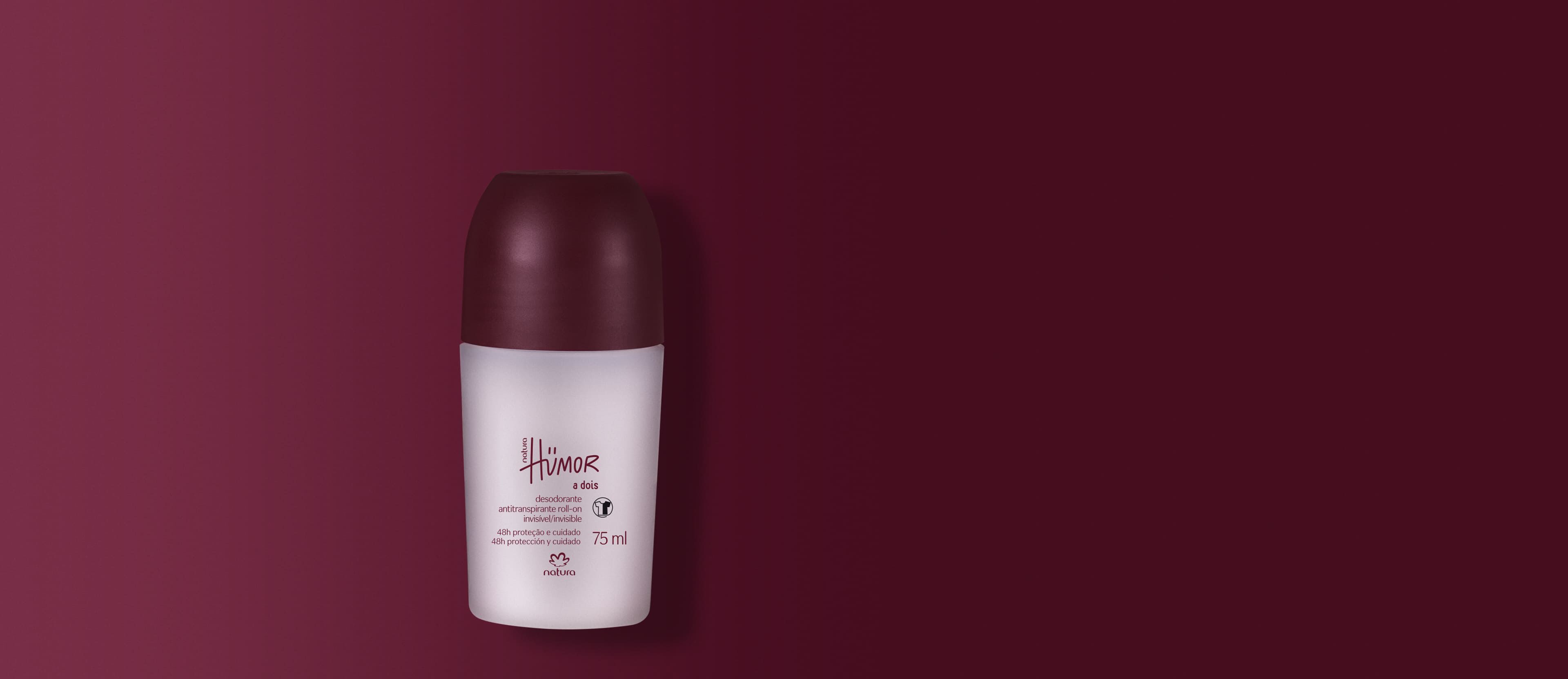 Desodorante Antitranspirante Roll-on Humor a Dois Masculino