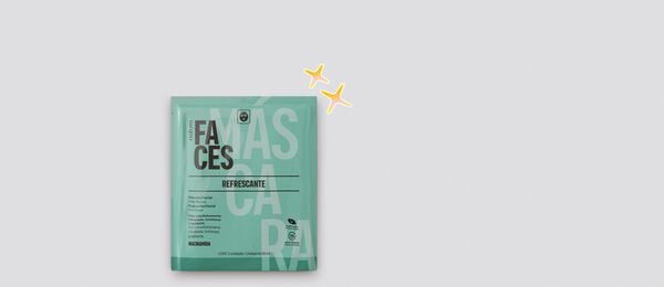Máscara Facial Refrescante Faces 20 ml