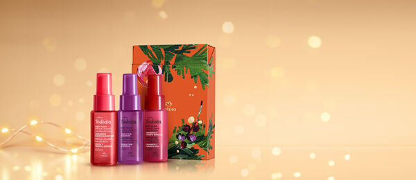 Presente Natura Trio de Miniaturas Body Splash Tododia (3 produtos)
