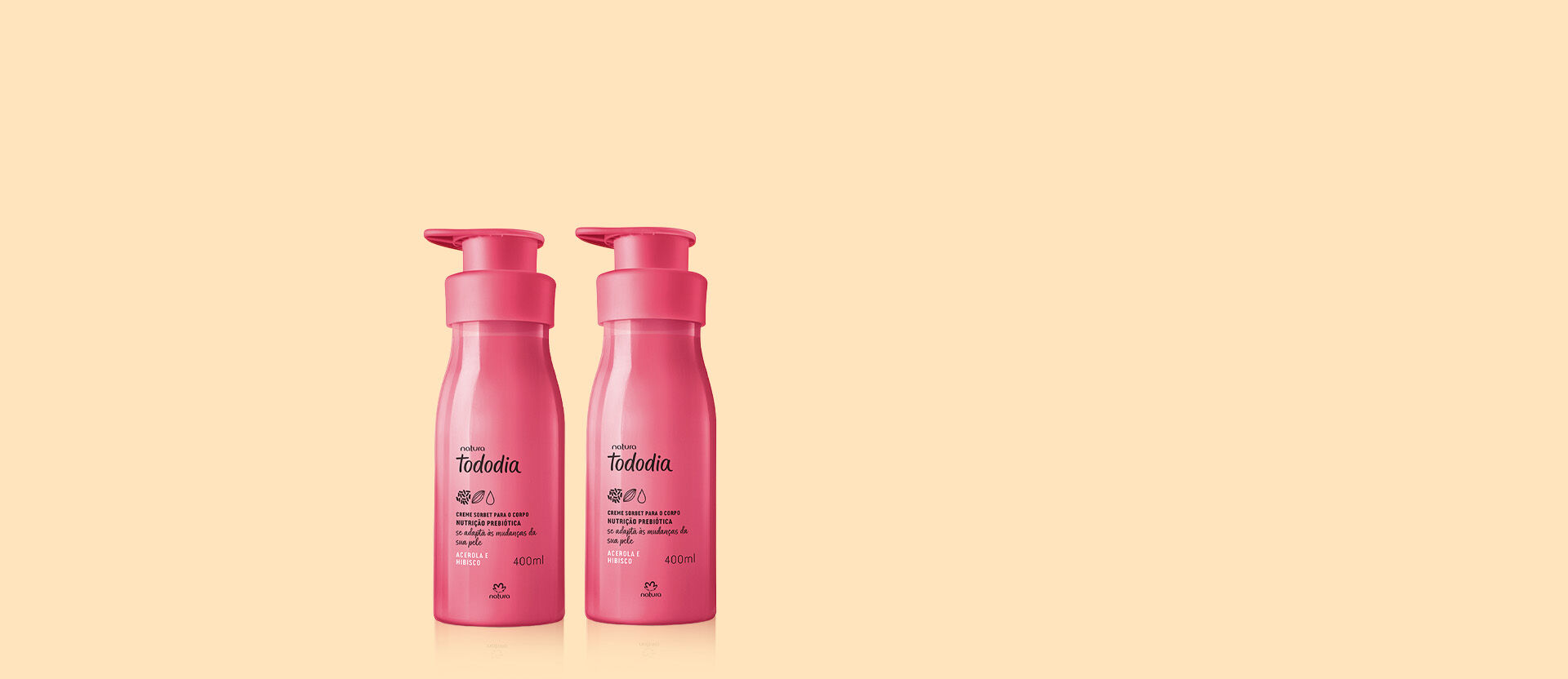Kit Desodorante Tododia Acerola e Hibisco (2 produtos)