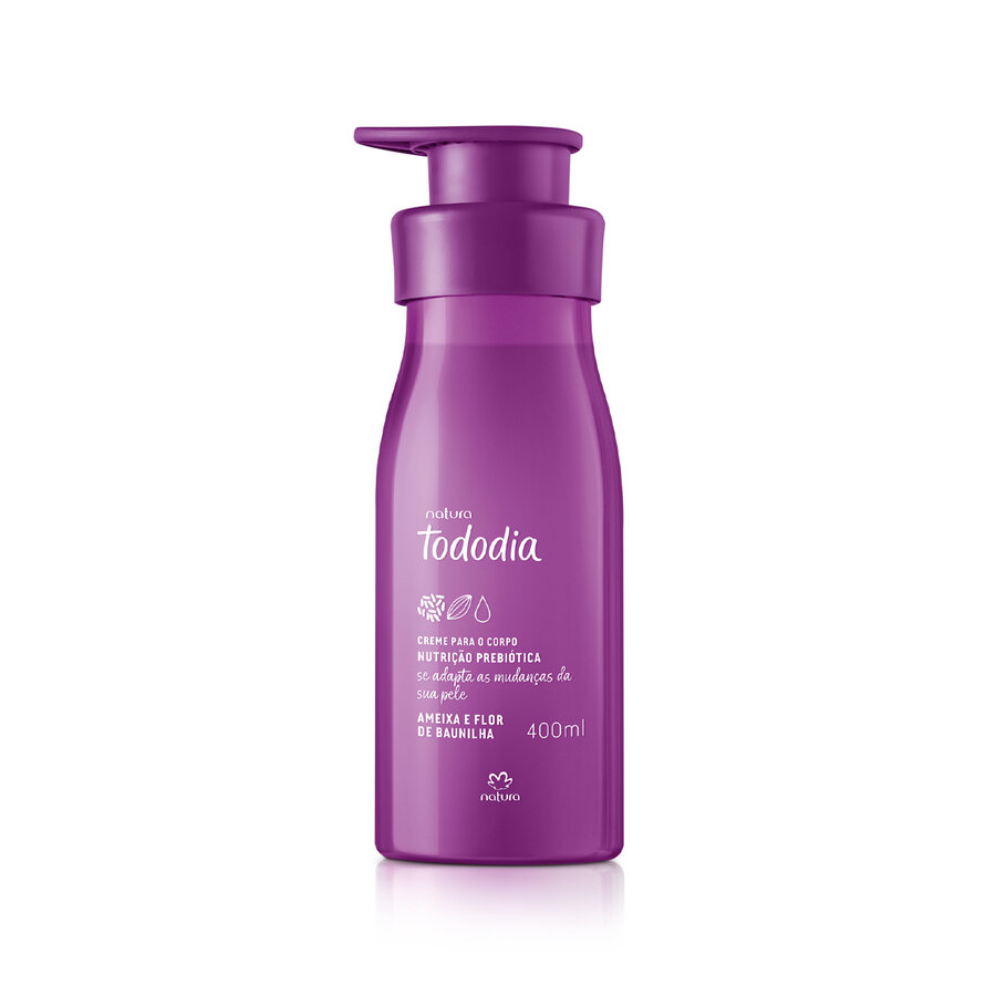 Crema Desodorante Nutritivo para el Cuerpo Tododia Ciruela y Flor De Vainilla 400 Ml