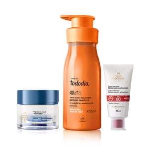 Kit Verão Chronos Derma e Tododia Manga Rosa e Água de Coco