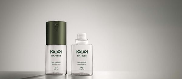 Kit Desodorante Corporal com Refil Kaiak Aventura Masculino (2 produtos)