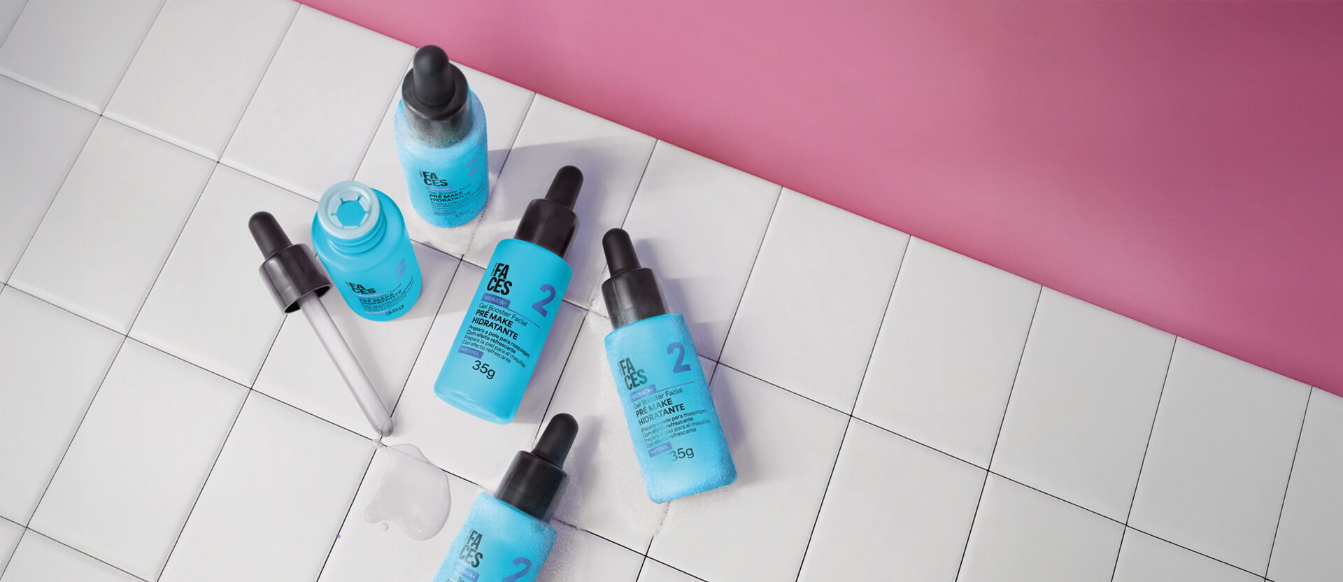 Gel Booster Hidratante Facial Faces