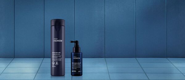 Kit Shampoo Antiqueda e Tônico Capilar Antiqueda Natura Homem (2 produtos)