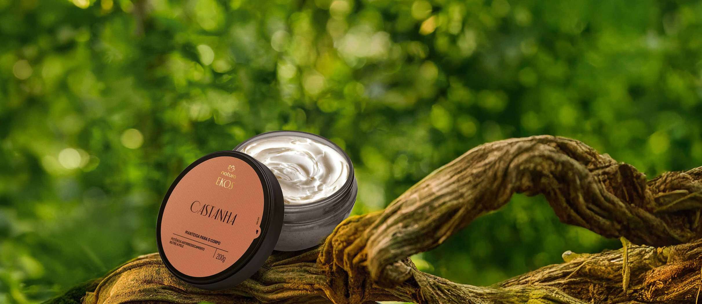 Manteiga Hidratante para o Corpo Ekos Castanha