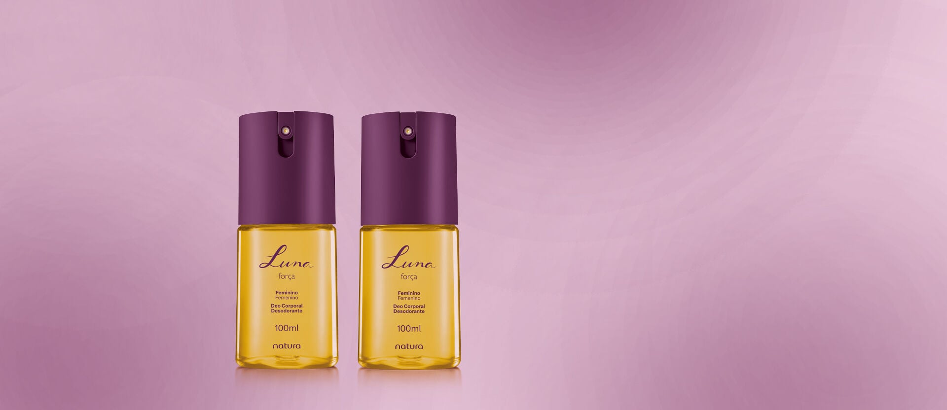 Kit Desodorante Corporal Luna Força (2 produtos)