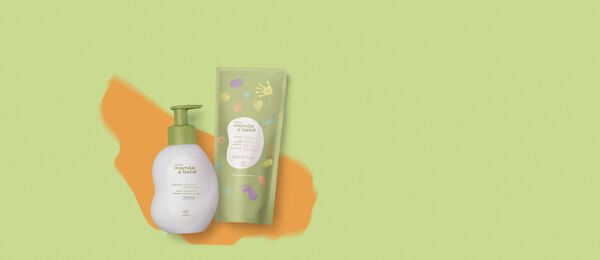 Kit Hidratante Mamãe e Bebê com Refil (2 produtos)