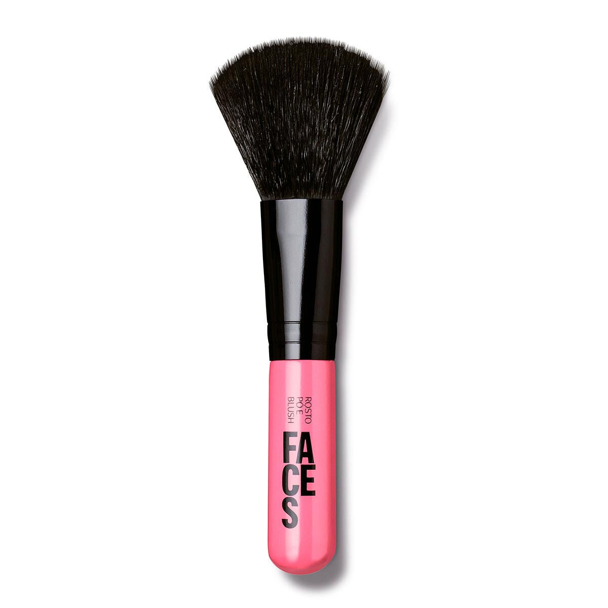 Mini Pincel para Po e Blush Faces 1 Unidade