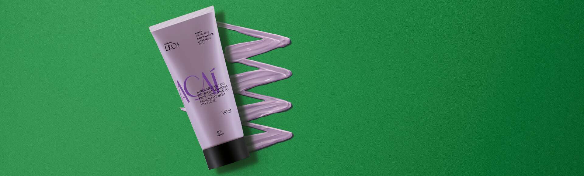 Polpa Desodorante Hidratante Para o Corpo Ekos Açaí