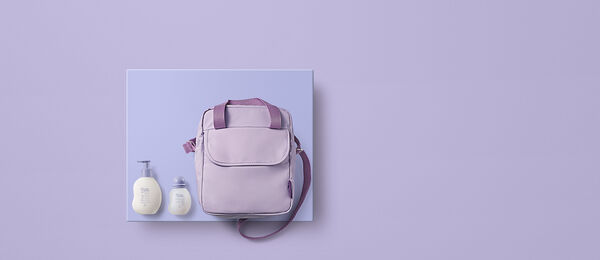 Presente Natura Mamãe e Bebê Relaxante com Frasqueira (4 produtos)