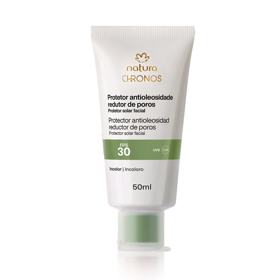 Protector Antioleosidad Reductor De Poros Fps 30 Fpuva 10 Chronos Derma 50 Ml