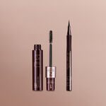 Kit Una Caneta Delineadora Preta e Máscara para Cílios 2 em 1 (2 produtos)