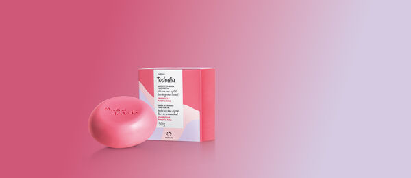 Sabonetes em Barra Tododia Framboesa e Pimenta Rosa 2 x 90g