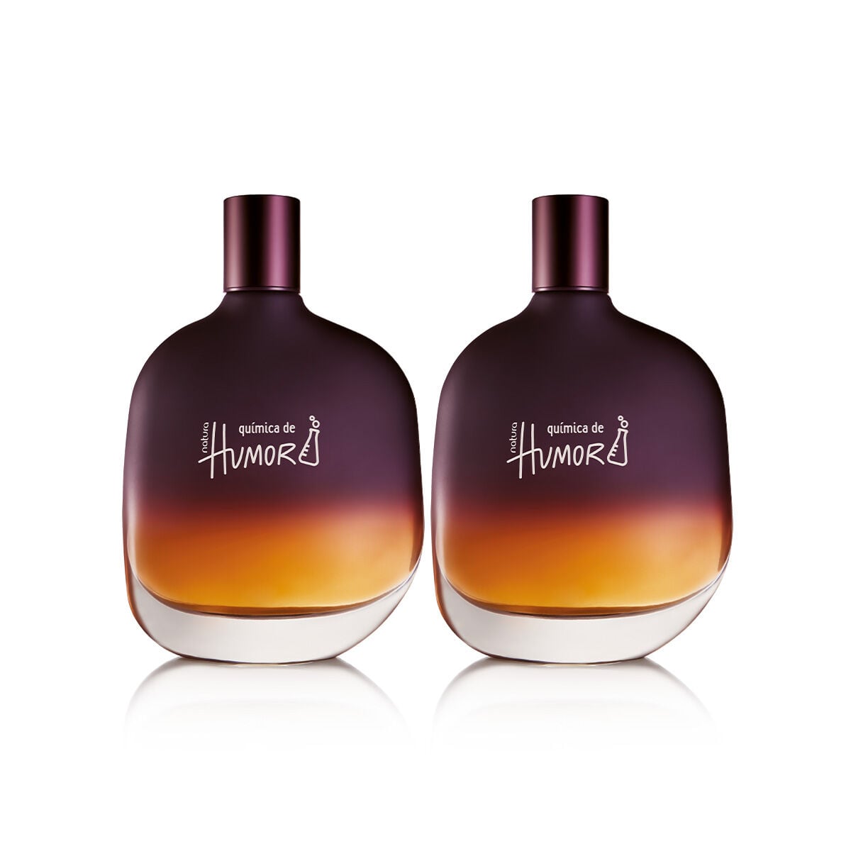 Kit Desodorante Colônia Química do Humor Masculino 75 ml (2 unidades)