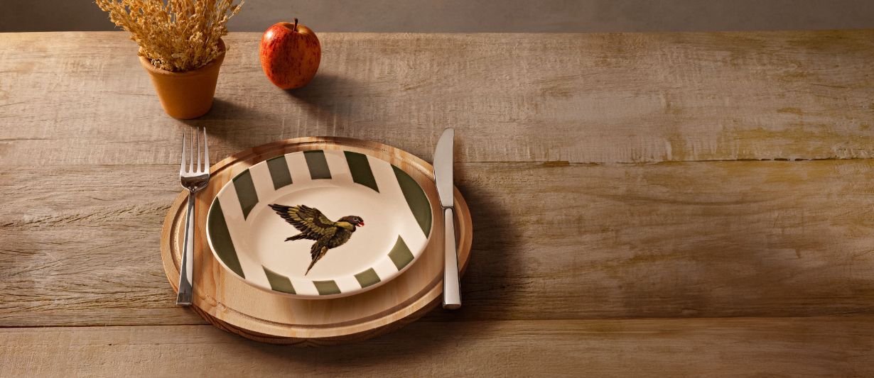 Prato de Sobremesa Crer Para Ver