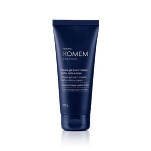 Shower Gel 4 em 1 Cabelo, Barba, Rosto e Corpo Natura Homem Essence