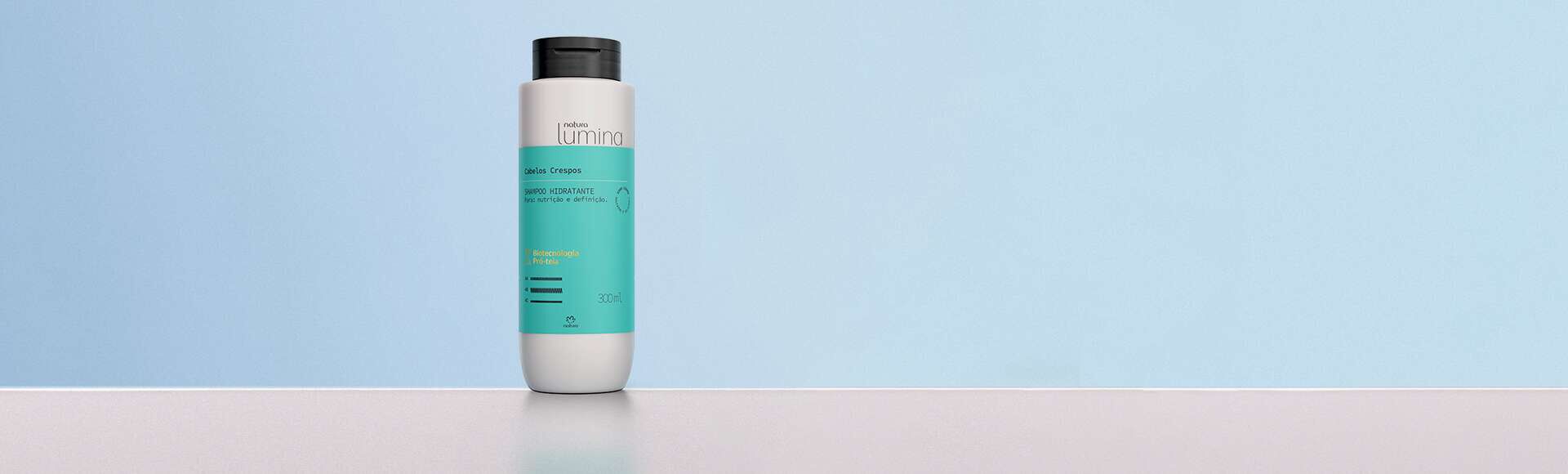 Shampoo Hidratante para Cabelos Crespos Lumina