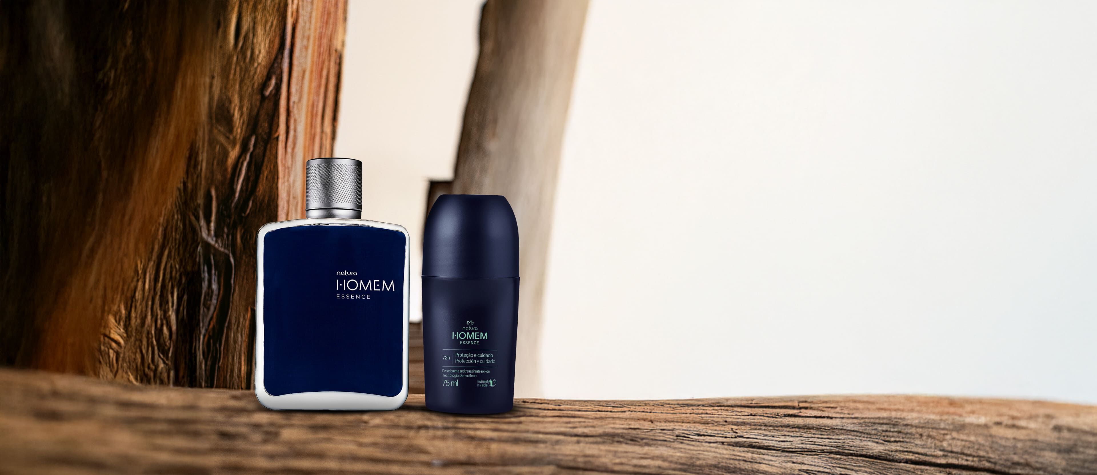 Kit Natura Homem Essence e Desodorante Roll-on (2 produtos)
