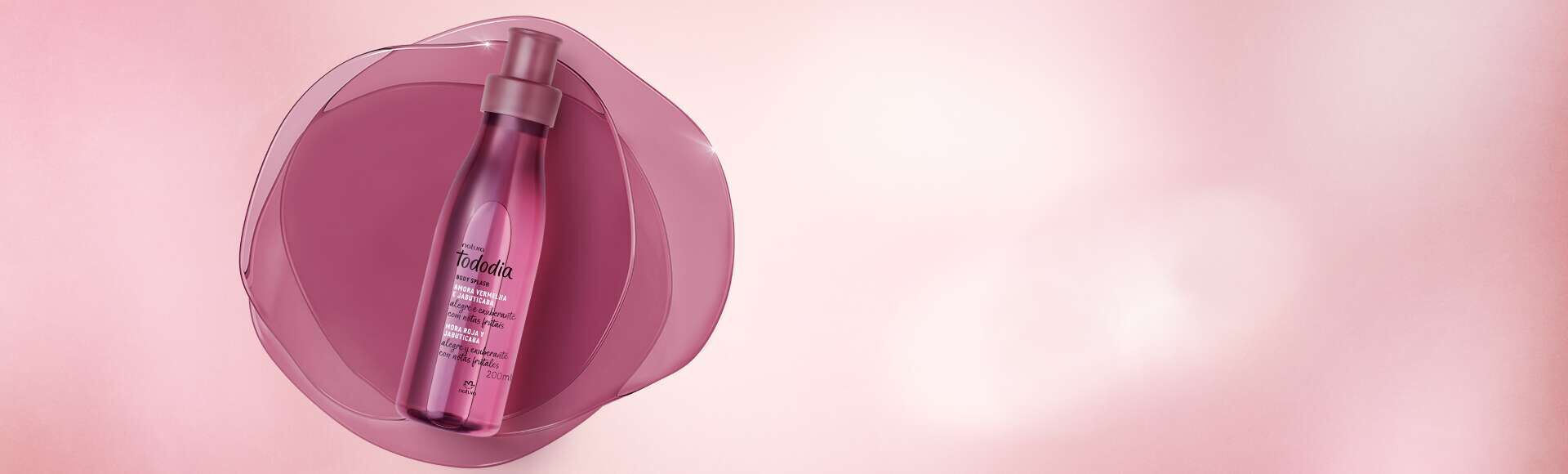 Body Splash Tododia Amora Vermelha e Jabuticaba 200 ml