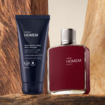 Kit Shower Gel 4 em 1 e Deo Parfum Natura Homem Sagaz