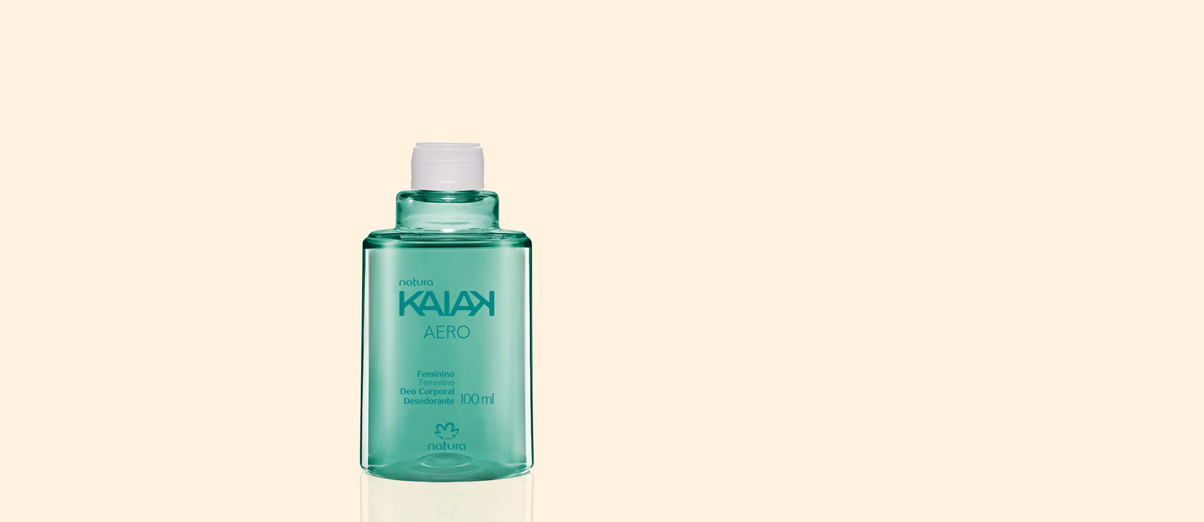 Refil Desodorante Corporal Feminino Kaiak Aero 100 ml
