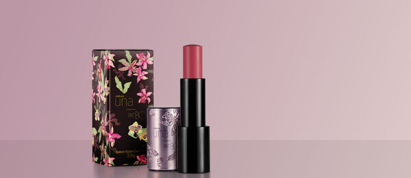 Batom Balm Natura Una e PatBO Coral 5 g