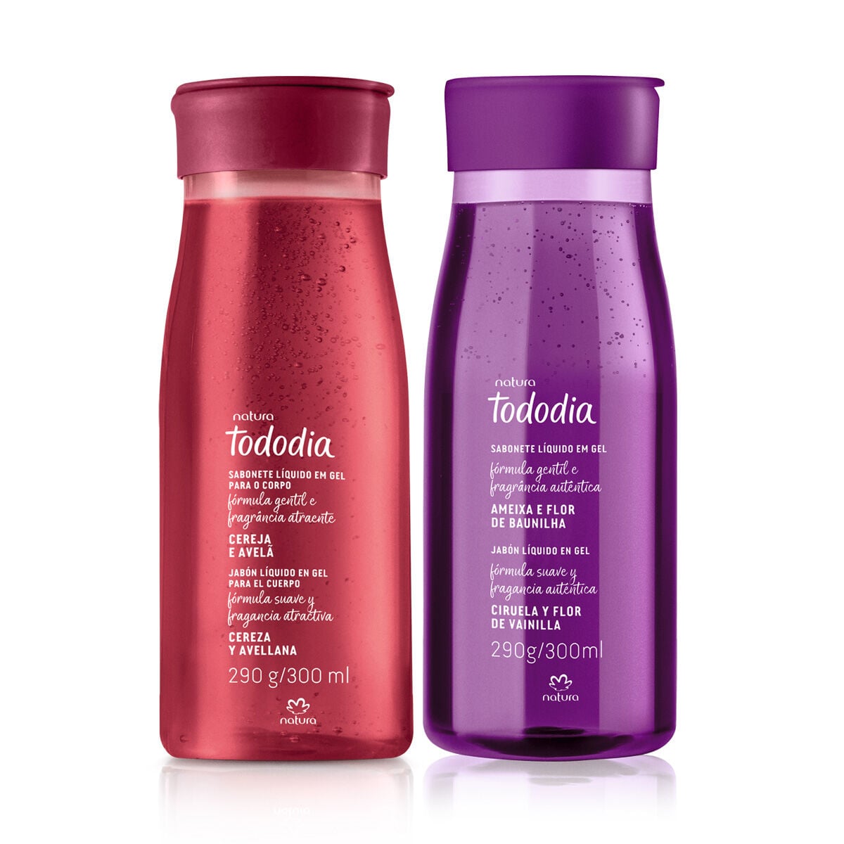 Kit Sabonete Liquido Tododia Ameixa e Cereja (2 Produtos)