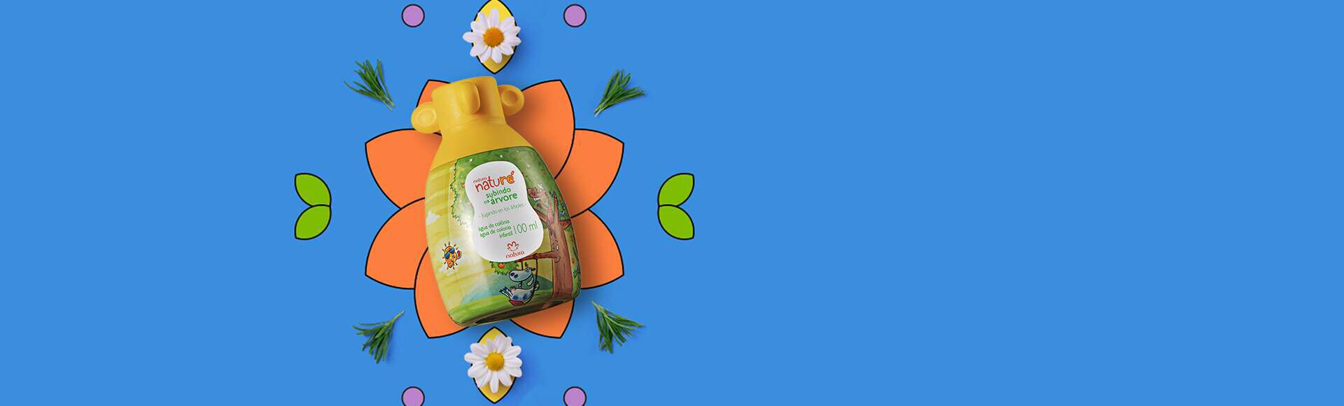 Naturé Subindo na Árvore Água de Colônia