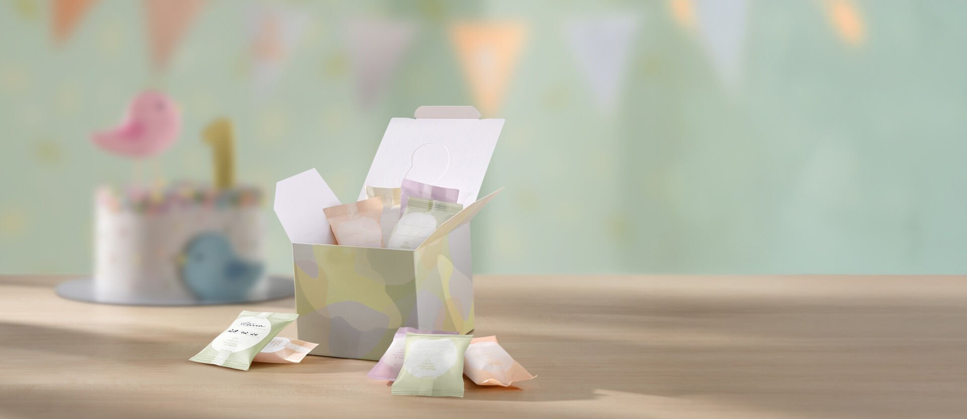 Refil Kit Mamãe e Bebê Sabonetes Maternidade