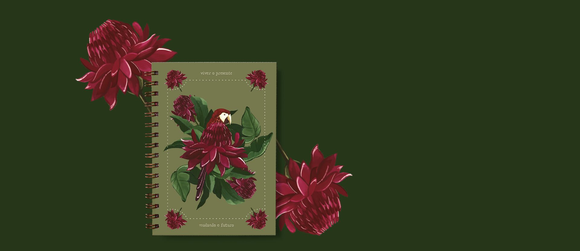 Presente Caderno Mudando o Futuro Crer Para Ver