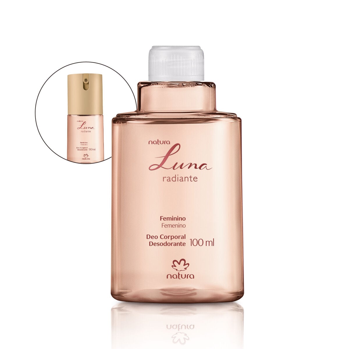 Refil Desodorante Corporal Luna Radiante 100 ml
