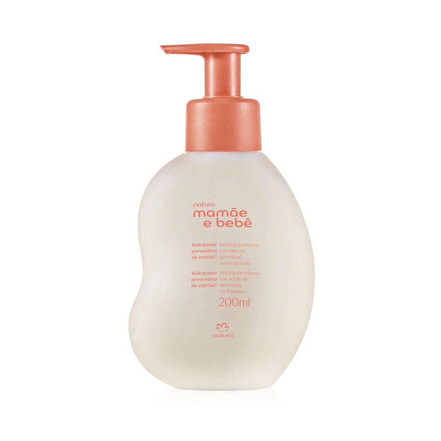 Locao Hidratante Preventiva De Estrias Mamá y Bebé 200 Ml