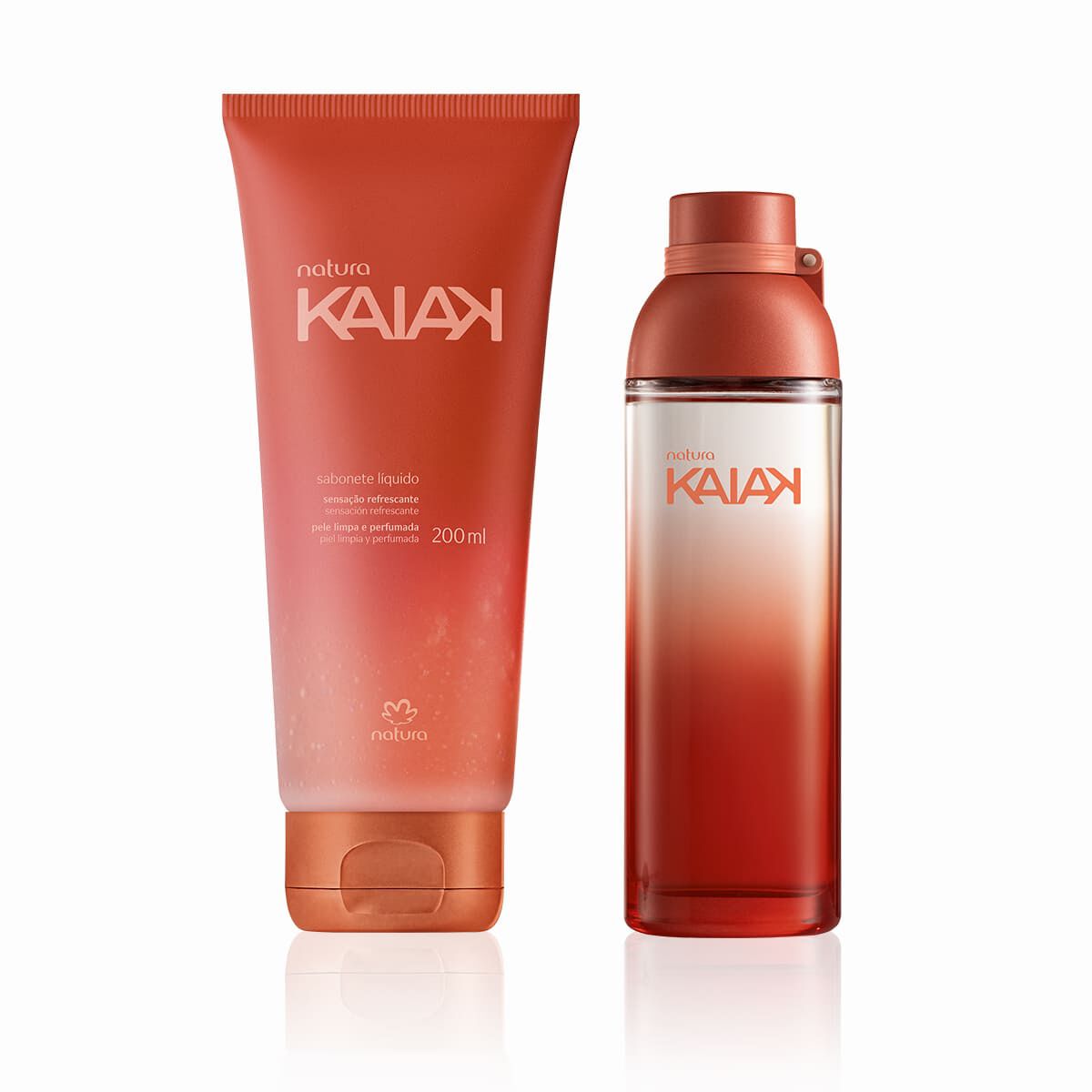 Kit Kaiak Feminino com Sabonete Líquido (2 produtos)