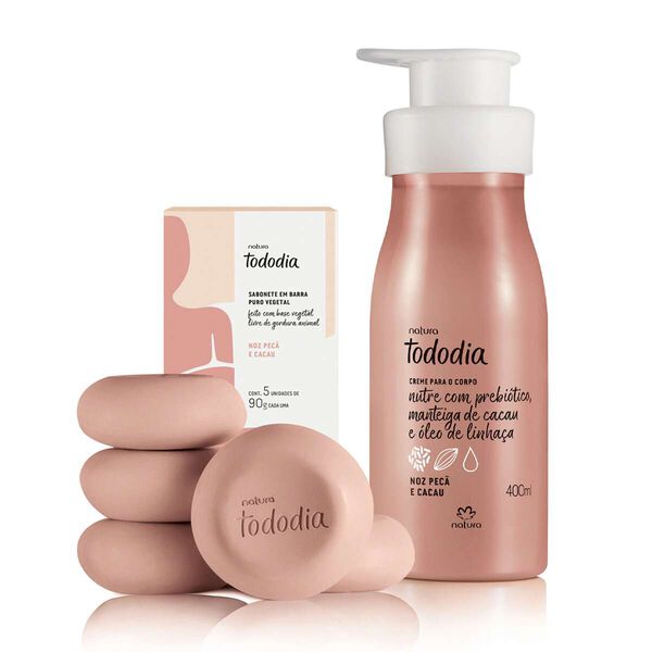 Conjunto Tododia Noz Pecã e Cacau