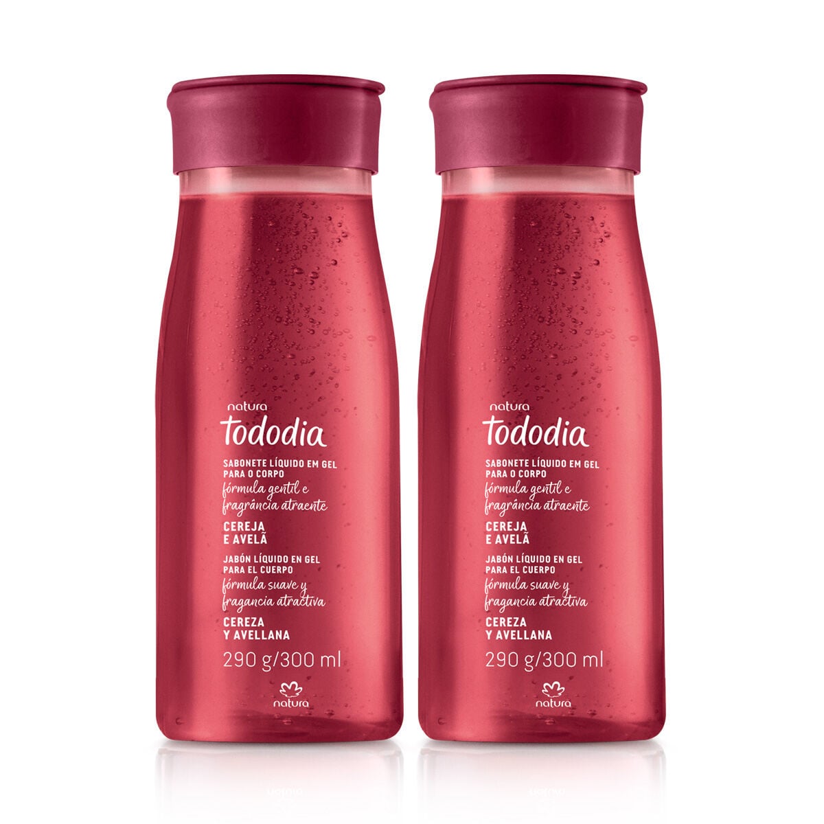 Kit Sabonete Liquido Tododia Cereja e Avela (2 Produtos)