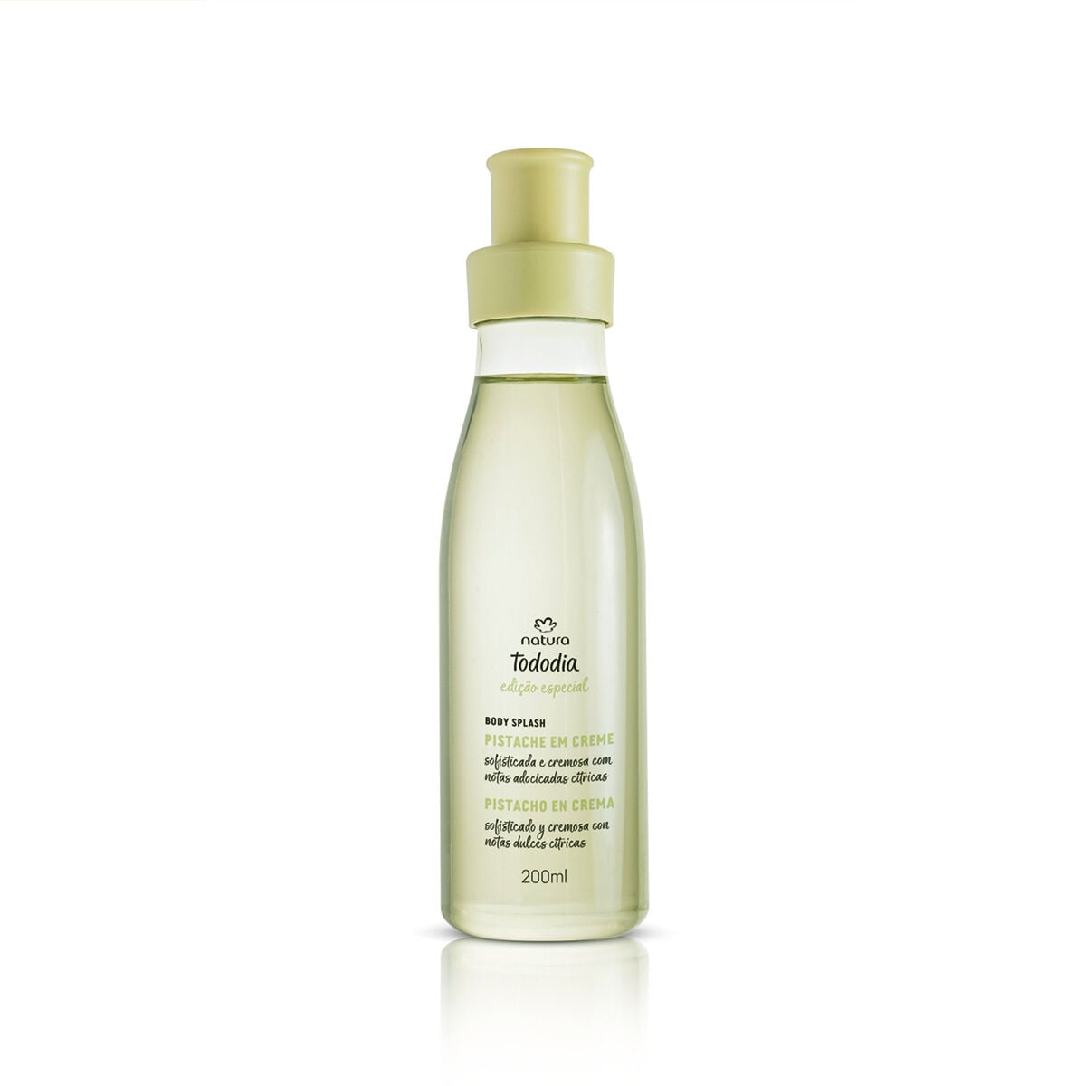 Body Splash Tododia Pistache em Creme 200 Ml