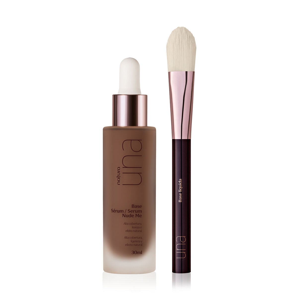 Kit Base Sérum Una com Pincel