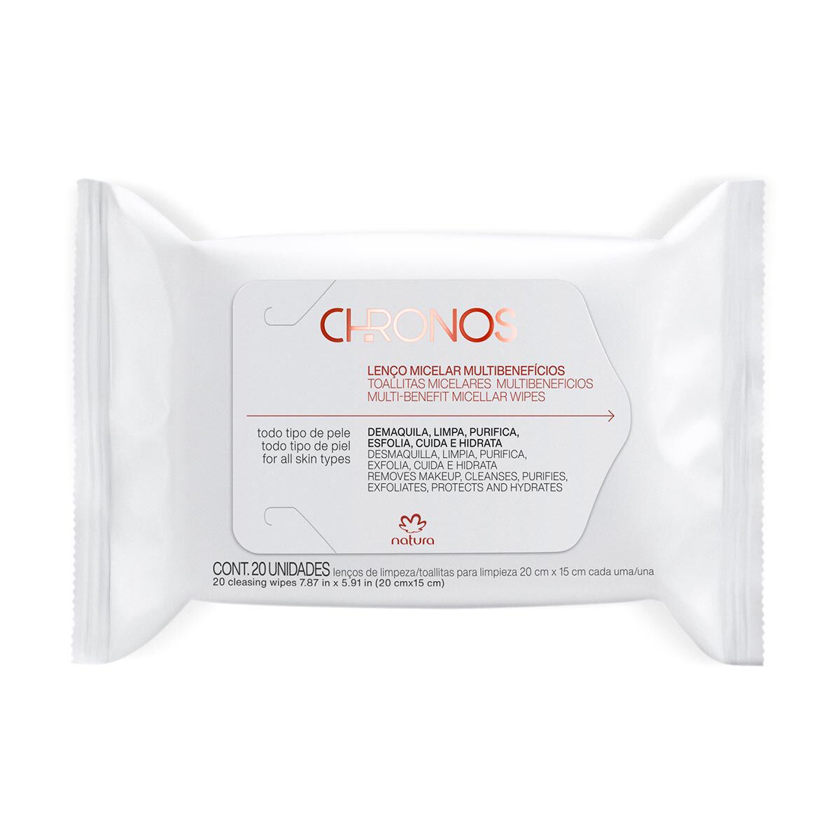 Lenço Micelar Multibenefícios Chronos