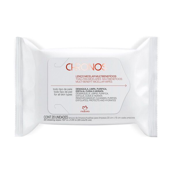 Lenço Micelar Multibenefícios Chronos