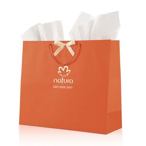 Sacola de Presente G com Laço