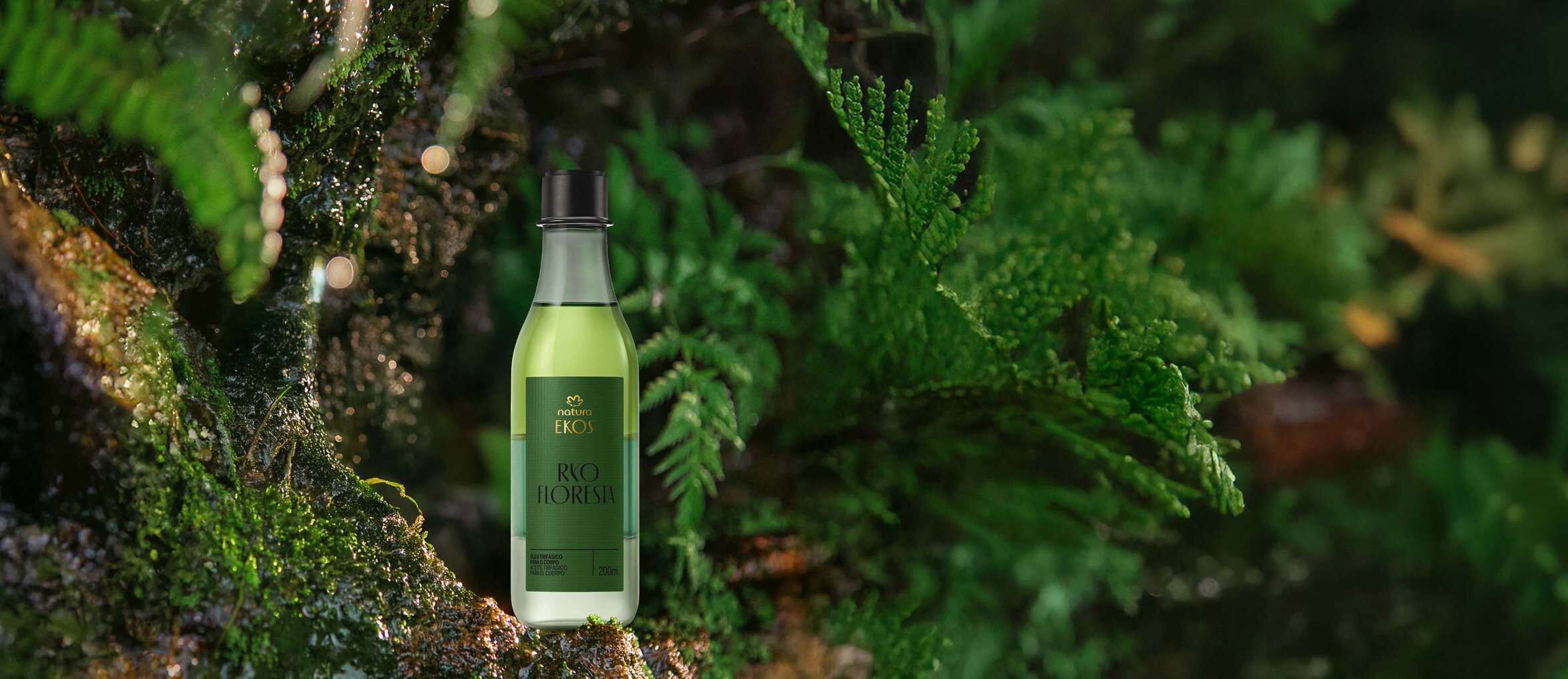 Óleo Trifásico Desodorante Corporal Ekos Ryo Floresta