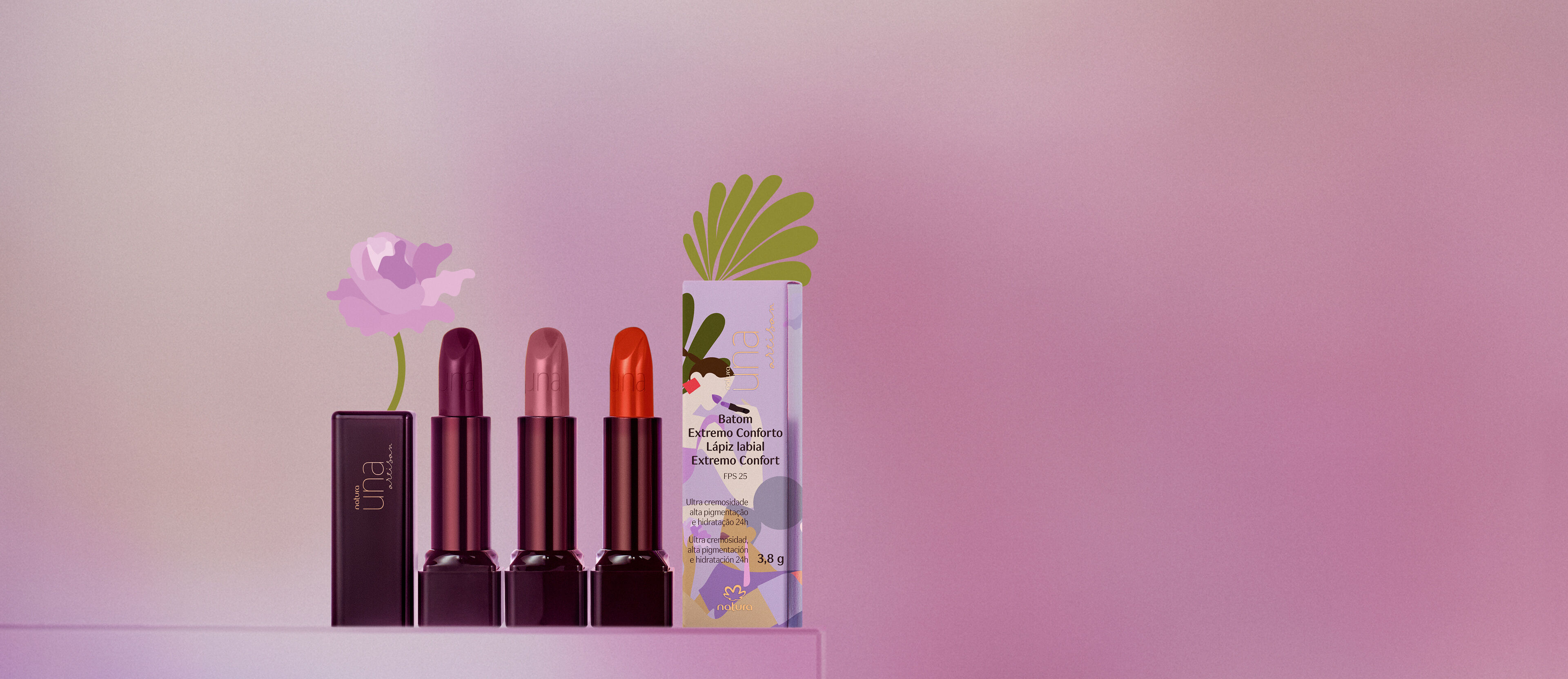 Batom Extremo Conforto FPS 25 Una