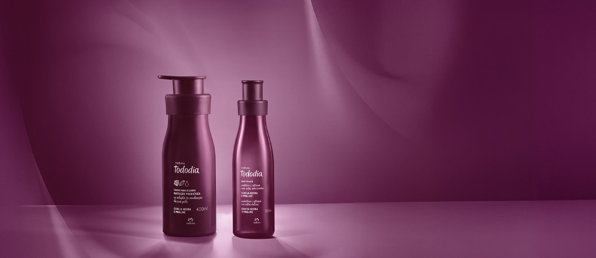 Kit Cereja Negra e Praliné Tododia (2 produtos)